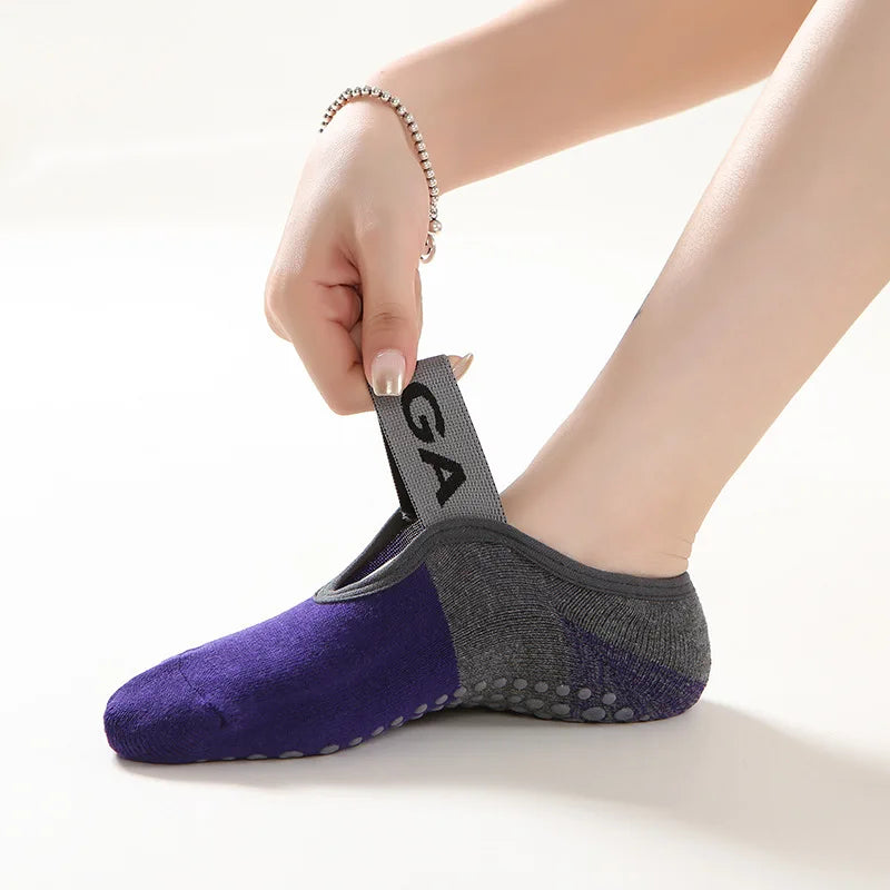 Silicone Grip Yoga Socks