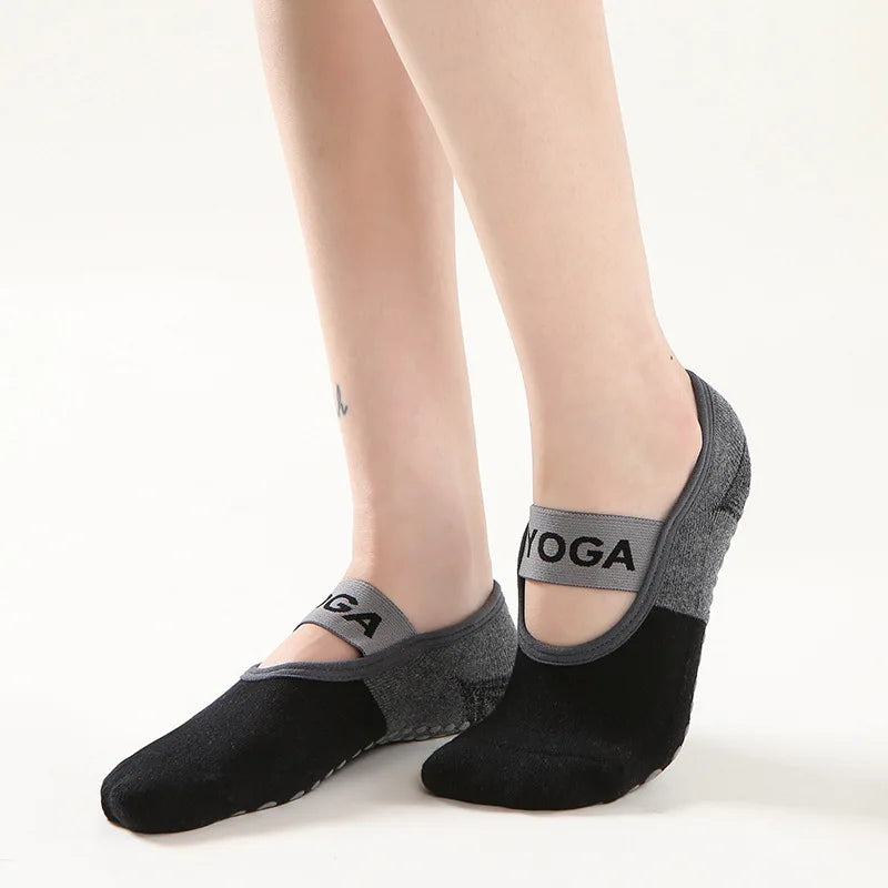 Silicone Grip Yoga Socks